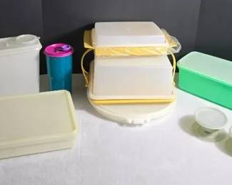 Mystery Lot of Vintage Miscellaneous Tupperware 
