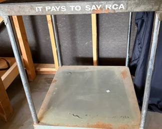 Metal Stand with Wheels 