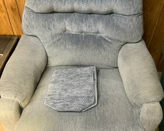 Light Blue Rocker Recliner by Best Chairs