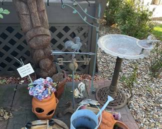Yard Garden Decor Lot