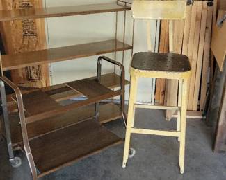 Retro Cart, Stand Stool
