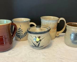 Red Wing Pottery Cups More