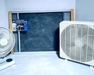 Fans Adjustable Window Screen