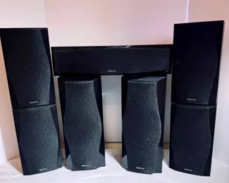 Onkyo Surround Sound 7 Speaker System 
