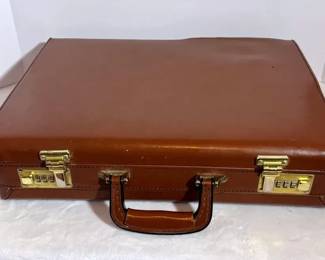 Vintage Brown Briefcase