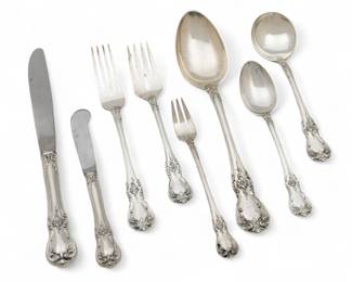 Lot 67
Towle Sterling Silver Flatware, Service for 8 'Old Master Pattern', 78 PCS