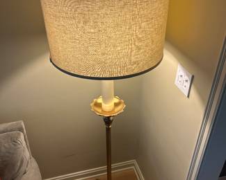 1920's French Neo-Classic floor lamp. Perfect.