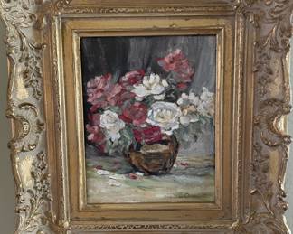 8" x 10" oil painting on canvas signed lower right.