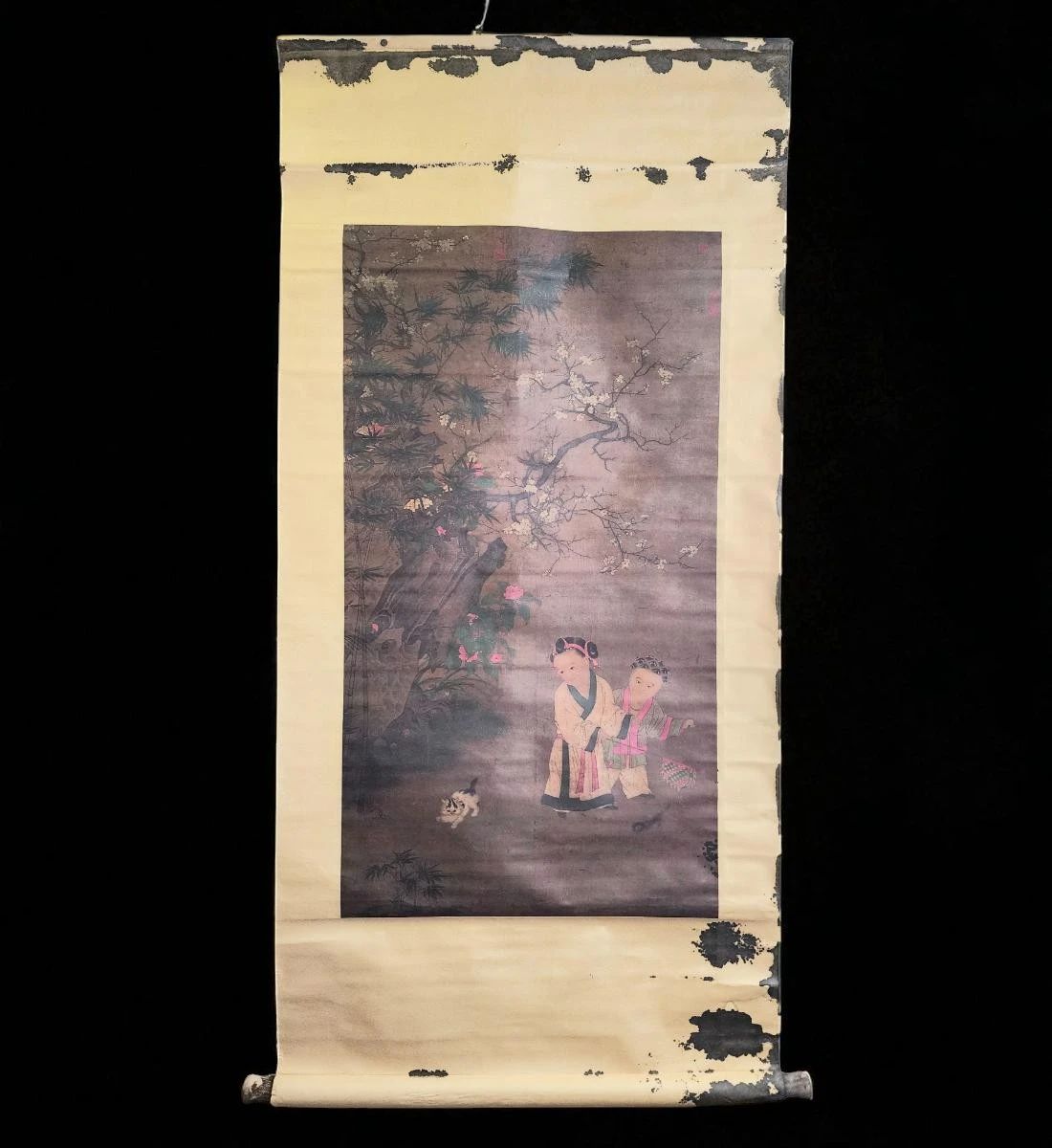 A Chinese Scroll Painting With Red Seal Marks Attributed To Cui Bai / Bo Cui Age Unknown
