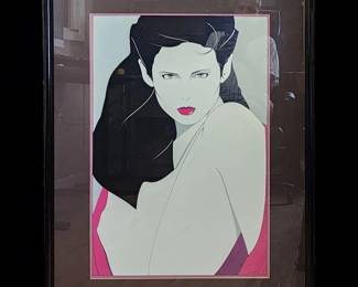 Serigraph-Patrick Nagel (1945-1984) California 1981"MIRAGE"