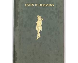 Antique Book: "History Of Cooperstown", Includes 3 Sections, 1929