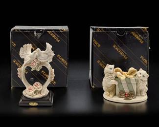 Giuseppe Armani Figurines: "Everlasting" 1178S And "Gift For Two" 1438C In Original Boxes