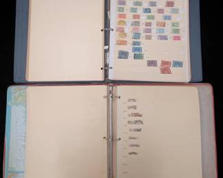 Large 2-Book Lot Of Austrian Stamps, Covering A Wide Period Of The 1900s, Includes 100s Of Stamps