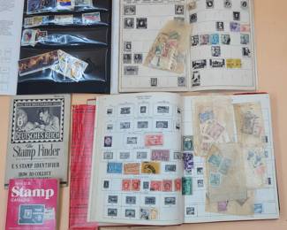 U.S. And World Stamp Albums And Stamps