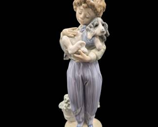 Lladro Figurine: 1989 Collector's Society Piece "My Buddy" #7609 With Original Box