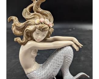 Lladro Figurine: "Illusion" #1413 Mermaid Figurine