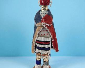 South African Ndebele Beaded / Mixed Media Ceremonial Doll