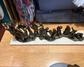 Signed Bronze Sculpture