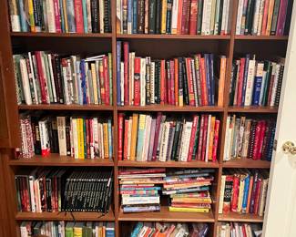 Large book collection