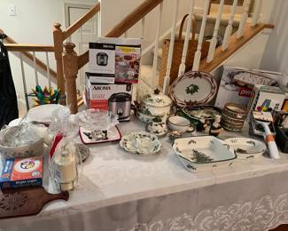 Housewares … radko, Spode, Willam /sonoma…