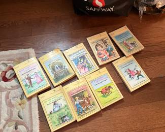 Little house on the prairie set of 9 books