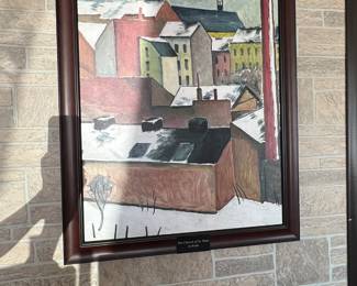 Cubist Oil Painting- $