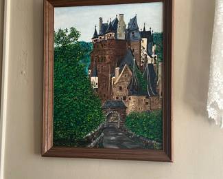 Tudor Oil Painting- $
