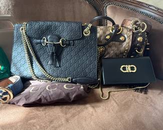 Authentic Gucci, Louis Vuitton, Versace ,Salvatore Ferragamo.