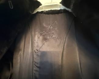 Authentic Signed Zac Posen Fur