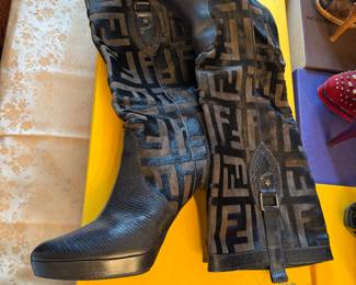 Authentic Fendi Boots