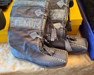 Authentic Fendi Boots