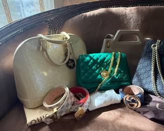 Authentic Gucci, Louis Vuitton, Versace ,Salvatore Ferragamo.