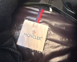 Authentic Moncler Badama Metallic Puffer