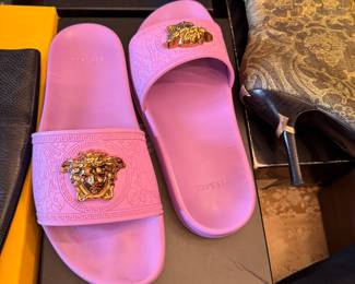 Authentic Versace Slides