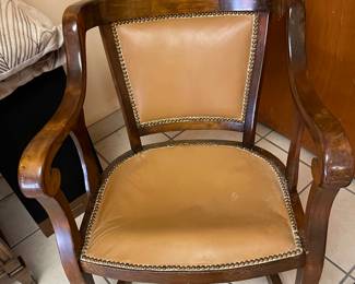 Early Mahogany Rocking Chair