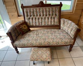 Early East Lake Settee