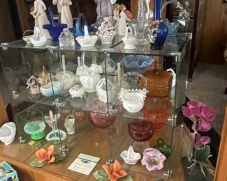 Tons of Fenton Glass Priced To Move !!