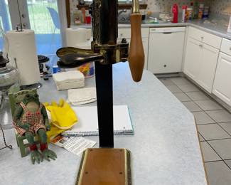 Heavy Brass Wine Bottle Corker