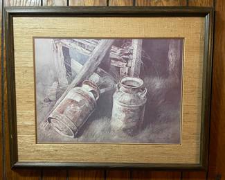 Wayne Wu Print Nicely Framed