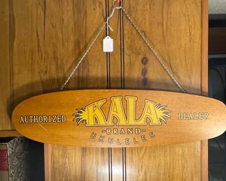 Sweet Ukulele Sign From an Old Music Store.