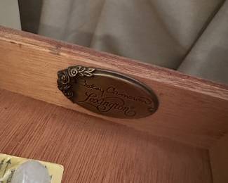 Betsy Cameron by Lexington White Wood Nightstand 37 x 22 x 17 in. - $80.00