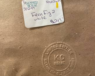 KC Home Limited Edition Fern Prints - Artist Signed & Dated - 16" x 21" - $175.00 each 