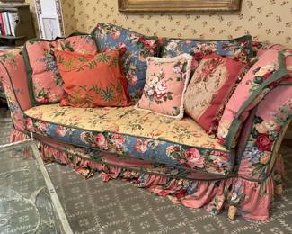 Floral Sofa - $75.00