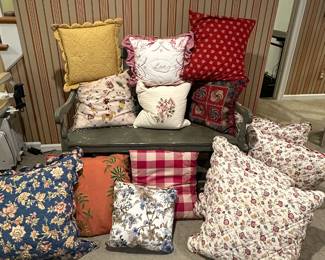 Assorted Throw Pillows - $25.00 Each