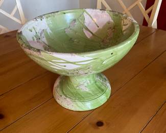 Large Ceramic Centerpiece Bowl - 13" x 9.5" T - $54.00