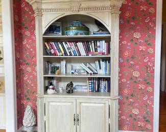 French Country Bookcase Cabinet - $225.00