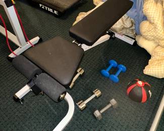 Body-Solid Strength Training Adjustable Weight Bench 58 x 22 in. - $50.00     