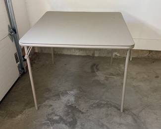 Folding Card Table- 34" - Total of 3 Tables - $22.00 each