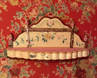 MacKenzie-Childs Wall Shelf 12 1/2 x 26 x 4 in. - $45.00