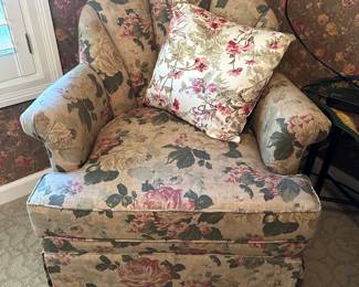 Floral Armchair - $180.00